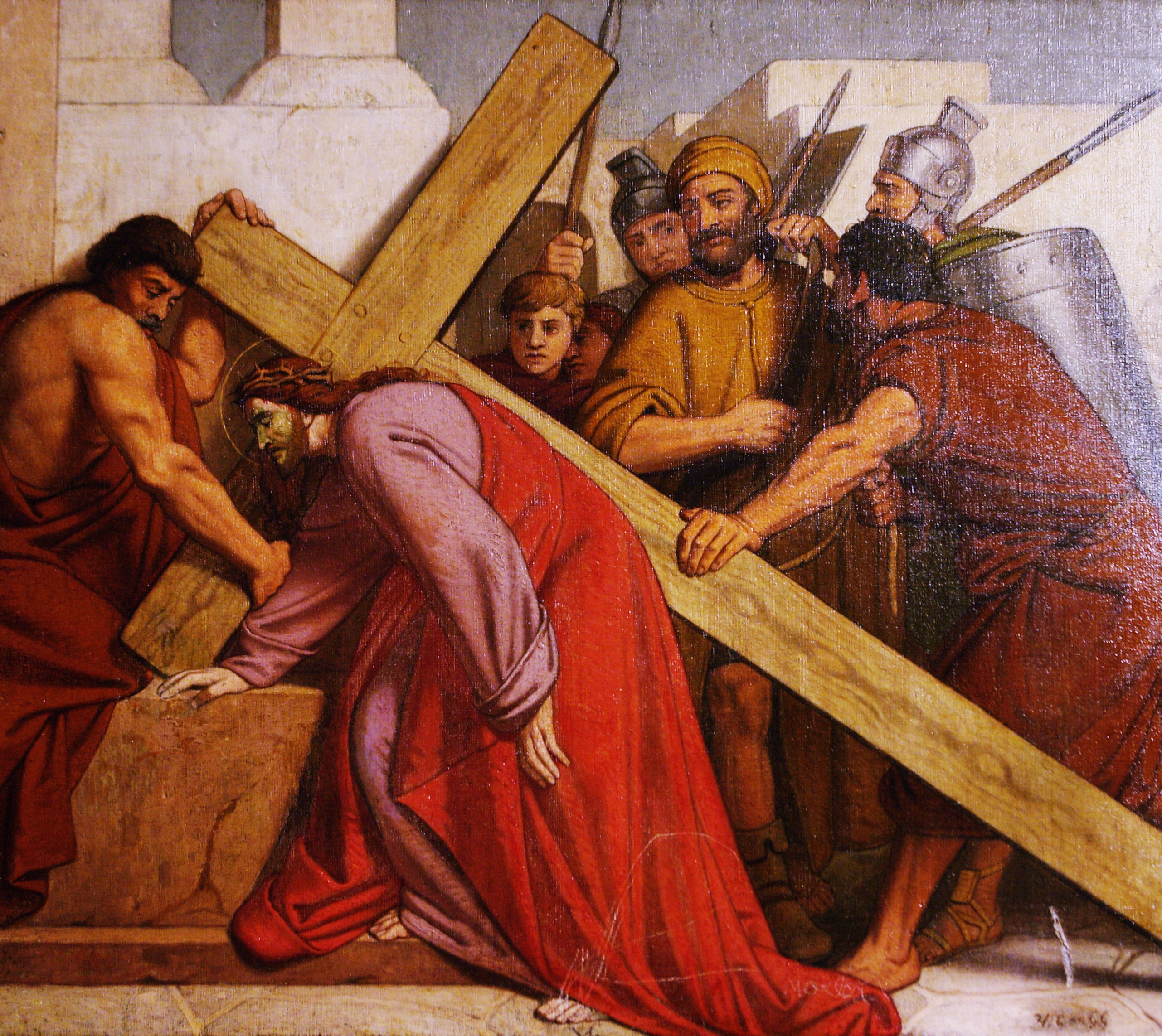 <div><div class="caption">
                 Reconciliation and Stations of the Cross
                  </div><div className="subcaption">
                   March 24  • 6 PM
                  </div></div>